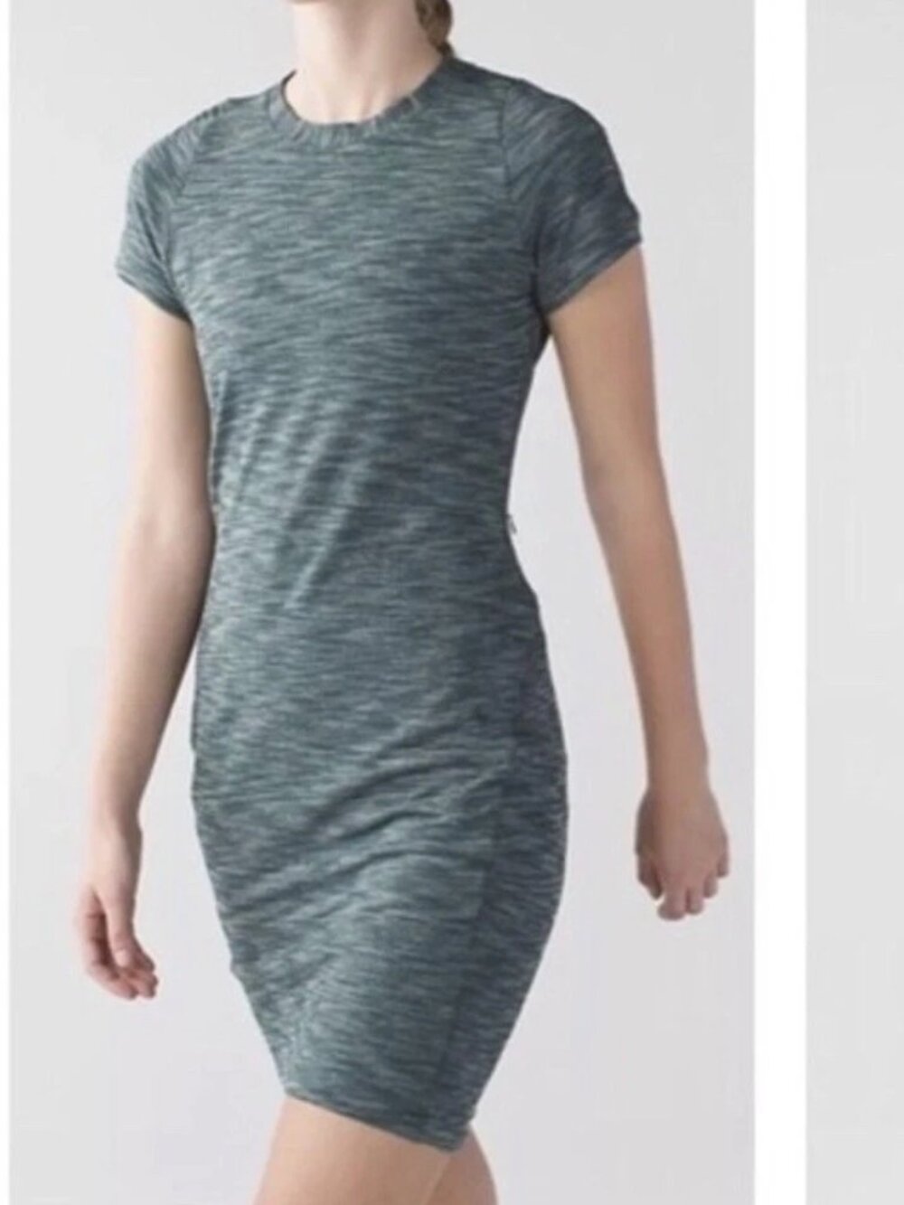 Lululemon &go Where-To Dress Heathered Dark Fuel size 6